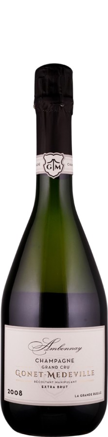 Champagne Gonet-Médeville Champagne Grand Cru Millesime Blanc de Noirs extra brut - La Grande Ruelle, Ambonnay 2008