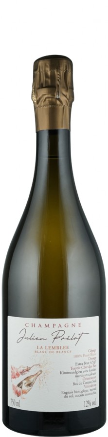 Champagne Julien Prélat Champagne Blanc de Blancs Pinot Blanc extra brut La Lemblee 2019