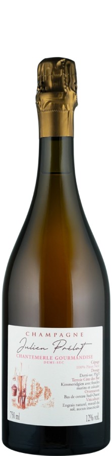 Champagne Rosé extra brut Chantemerle Gourmandise 2022  - Prélat, Julien