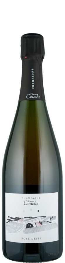 Champagne Vincent Couche Champagne Rosé brut nature (ohne Schwefelzugabe) Désir  Biowein - FR-BIO-01