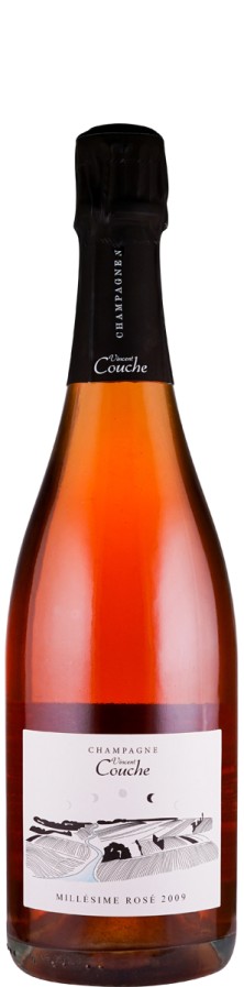 Champagne Vincent Couche Champagne Millésime Rosé extra brut (ohne Schwefelzugabe) 2009 Biowein - FR-BIO-01