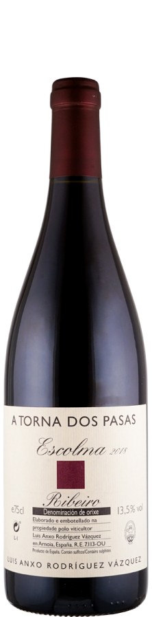 Bodega Luis Anxo Rodriguez Vazquez A Torna dos Pasas Escolma Tinto 2018