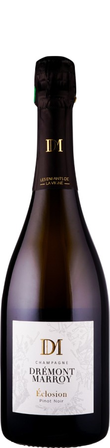 Champagne Drémont-Marroy Champagne Millésime Blanc de Noirs extra brut Éclosion Pinot Noir 2019