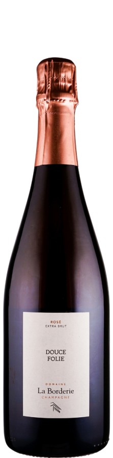 Champagne Domaine La Borderie Champagne Rosé de Saignée extra brut Cuvée Douce Folie