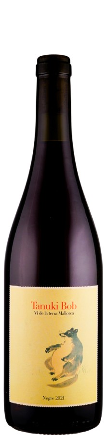 4kilos vinícola Tanuki Bob Negre 2021 Biowein - ES-ECO-013-IB
