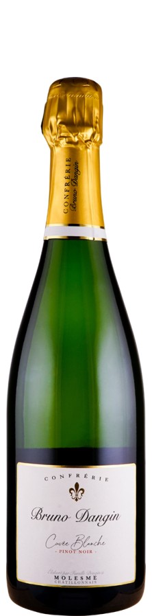Bruno Dangin Crémant de Bourgogne Blanc de Noirs Cuvée Blanche 2021 Biowein - FR-BIO-01