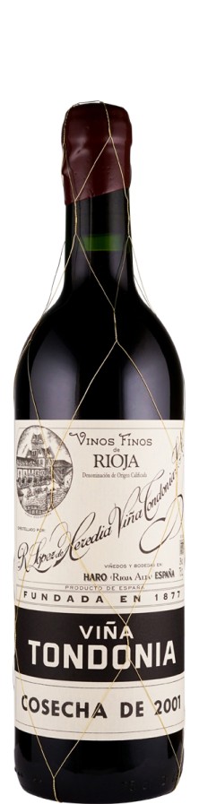 Vina Tondonia Rioja Gran Reserva tinto Vina Tondonia 2001