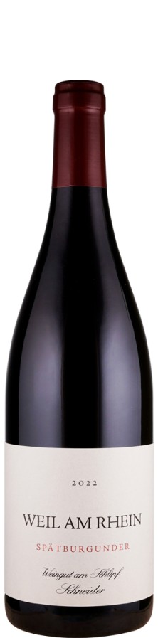 Spätburgunder Weil am Rhein 2022  - Schneider