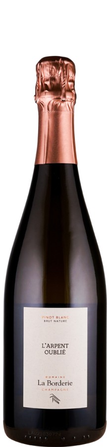 Champagne Domaine La Borderie Champagne Blanc de Pinot Blanc brut nature L'Arpent Oublié 2021
