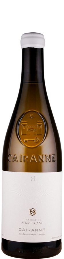 Château de Serre-Blanc Cairanne Blanc L'Opale 2022 Biowein - FR-BIO-01