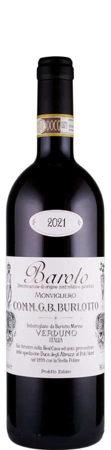 Barolo Vigneto Monvigliero 2021  - Burlotto, Commendatore G. B.