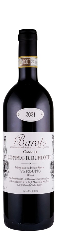 Barolo Vigneto Cannubi 2021  - Burlotto, Commendatore G. B.