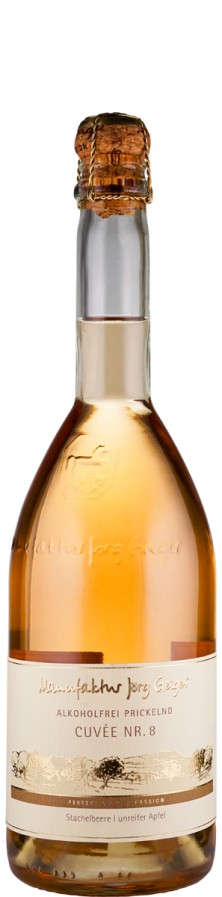 Manufaktur Jörg Geiger GmbH Prisecco alkoholfrei Cuvée Nr. 8 Stachelbeere, unreifer Apfel