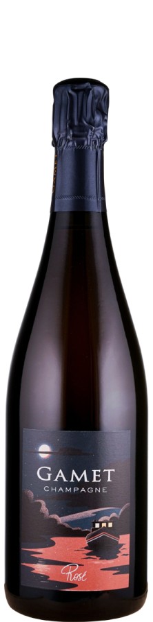 Champagne Rosé extra brut    - Gamet