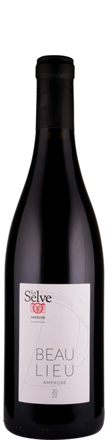 Château de la Selve Côteaux de L'Ardèche rouge Beaulieu - Amphore 2022 Biowein - FR-BIO-01