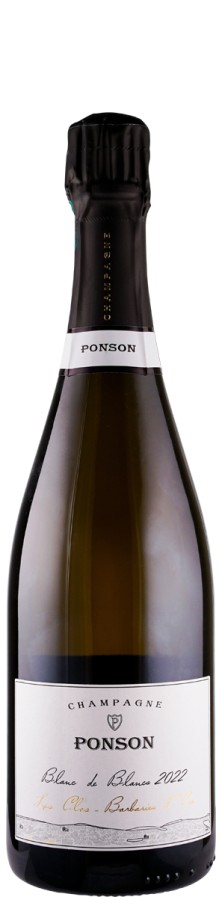 Champagne Maxime Ponson Champagne Premier Cru Millésime Blanc de Blancs brut nature Les Clos Barbaries 2022