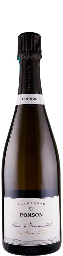 Champagne Maxime Ponson Champagne Premier Cru Blanc de Meunier brut nature Les Plaines