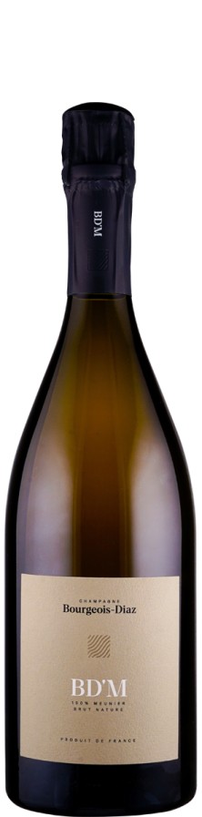 Champagne Bourgeois-Diaz Champagne Blanc de Noirs brut nature M 2022 Biowein - FR-BIO-01