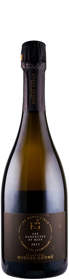 Champagne Hugues & Lucille Godmé Champagne Premier Cru Millésime Blanc de Blancs brut nature Les Alouettes Saint Bets 2012