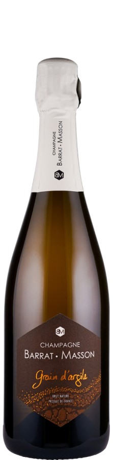 Champagne Grain d'Argile brut nature  Biowein - Barrat-Masson