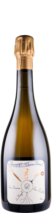 Champagne Thomas Perseval Champagne Millésime Blanc de Blancs brut nature Lieu Dit Le Village 2013 Biowein - FR-BIO-01