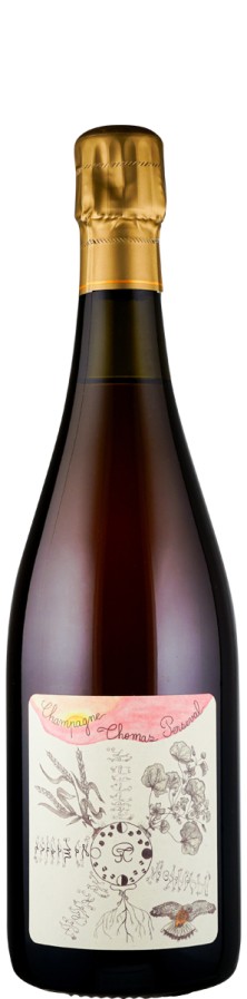 Champagne Thomas Perseval Champagne Millésime Rosé brut nature Lieu Dit La Masure 2022 Biowein - FR-BIO-01