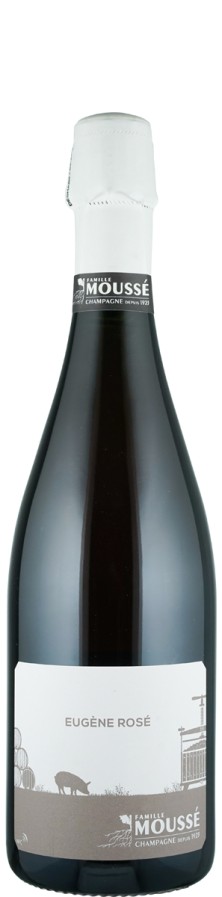 Champagne Moussé Fils Champagne Rosé extra brut Eugène
