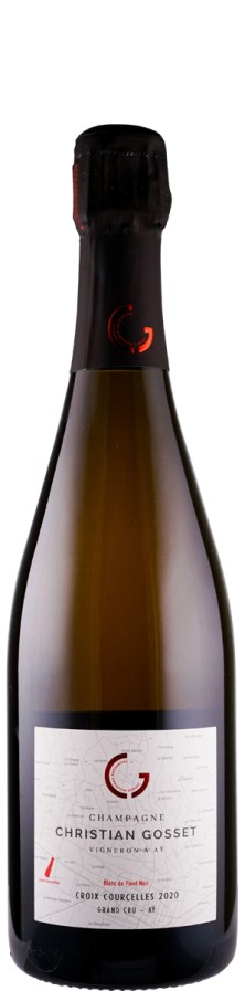 Champagne Christian Gosset Champagne Grand Cru Millésime Blanc de Noirs extra brut Croix-Courcelles 2020