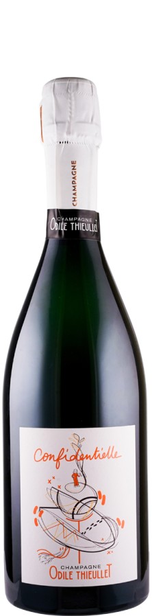 Odile Thieullet Champagne Blanc de Noirs extra brut Confidentielle 2022