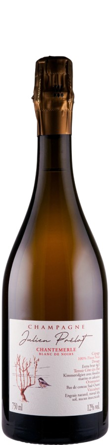 Champagne Julien Prélat Champagne Blanc de Noirs extra brut Chantemerle 2022