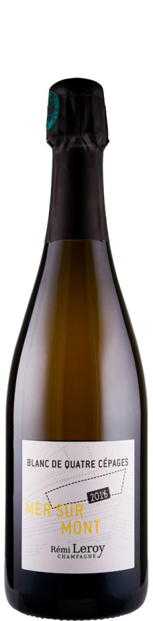 Champagne Rémi Leroy Champagne brut nature Blanc de Quatre Cépages, Mer sur Mont 2016