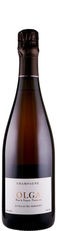 Champagne Guillaume Sergent Champagne Premier Cru Rosé de Saignée extra brut Olga 2019