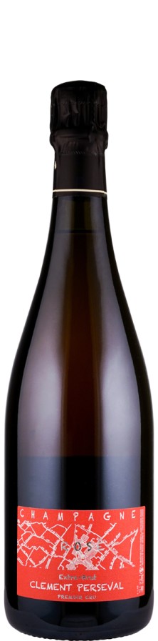 Champagne Premier Cru extra brut Rosé  Biowein - Perseval, Clément