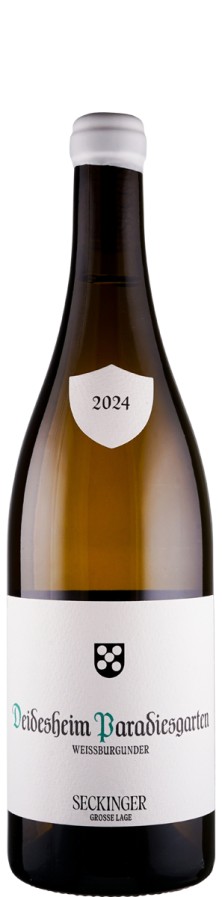 Weingut Seckinger Weissburgunder Deidesheim Paradiesgarten Grosse Lage 2024 Biowein - DE-ÖKO-039