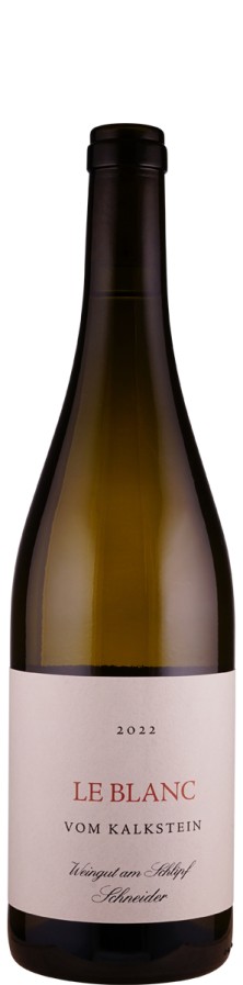 Weingut am Schlipf – Schneider Weißburgunder & Chardonnay Le Blanc vom Kalkstein 2023