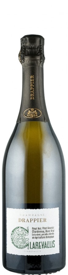 Champagne extra brut Clarevallis 2017 Biowein - Drappier