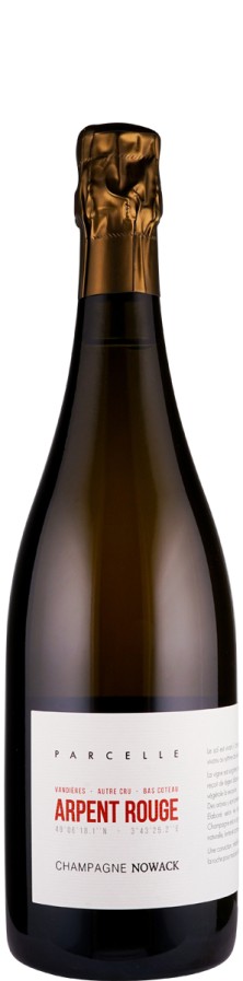 Flavien Nowack Champagne brut nature Arpent Rouge