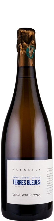 Flavien Nowack Champagne extra brut Les Terres Bleues 2022