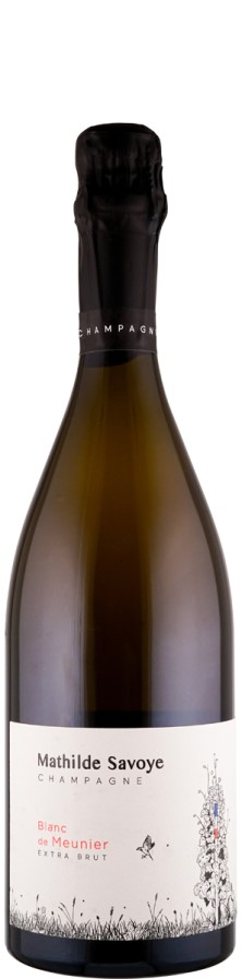 Mathilde Savoye Champagne Blanc de Noirs extra brut Blanc de Meunier