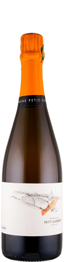 Champagne Les Commes Blanc de Noirs brut nature 2022  - Petit Clergeot