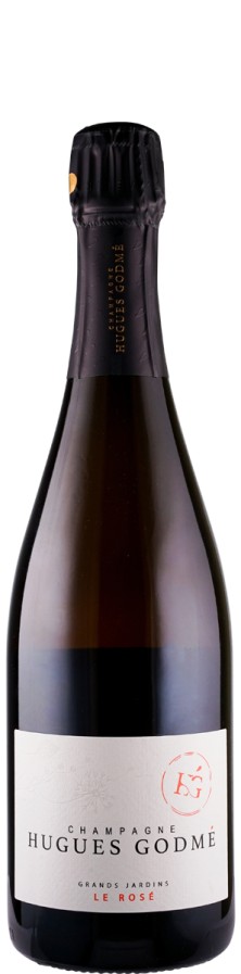 Champagne Grand Cru Rosé brut nature Grands Jardins - Le Rosé  Biowein - Godmé, Hugues &amp; Lucille