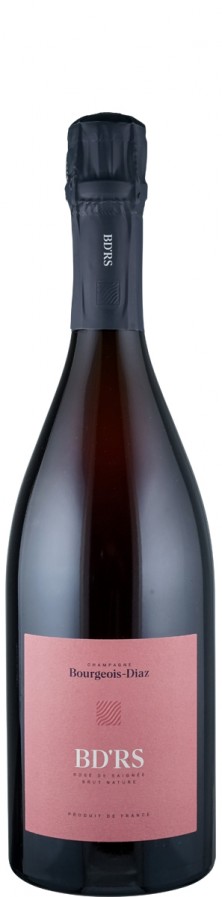 Champagne Rosé de Saignée brut nature RS 2022 Biowein - Bourgeois-Diaz