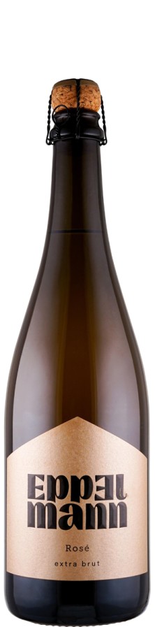 Weingut Eppelmann Rosé extra brut Sekt - traditionelle Flaschengärung 2023 Biowein