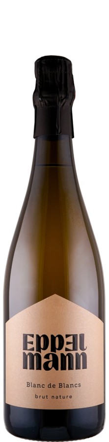 Weingut Eppelmann Blanc de Blancs brut nature Sekt - traditionelle Flaschengärung 2023 Biowein