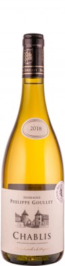 Domaine Philippe Goulley Chablis Cuvée Les Vaux Coursières 2018 Biowein - FR-BIO-01