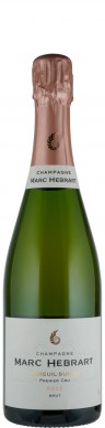 Champagne Premier Cru Rosé brut Cuvée Rosé   Hébrart, Marc für den Preis von 36,50€