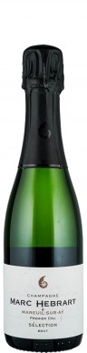 Champagne Premier Cru brut Sélection - Halbe Flasche   Hébrart, Marc für den Preis von 18,20€