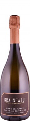 Weingut Braunewell Chardonnay Blanc de Blancs brut nature Sekt - traditionelle Flaschengärung 2018