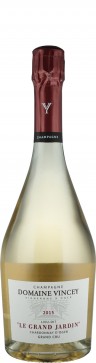 Champagne Domaine Vincey Champagne Grand Cru Millésime Blanc de Blancs brut nature Le Grand Jardin 2015