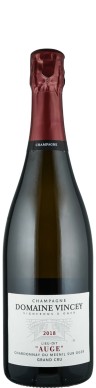 Champagne Domaine Vincey Champagne Grand Cru Millésime Blanc de Blancs brut nature Auge 2018